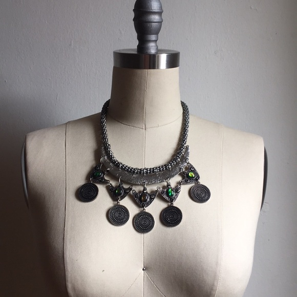 Topshop Freedom silver Necklace - Picture 5 of 7